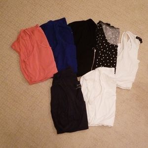Set of maternity tank tops